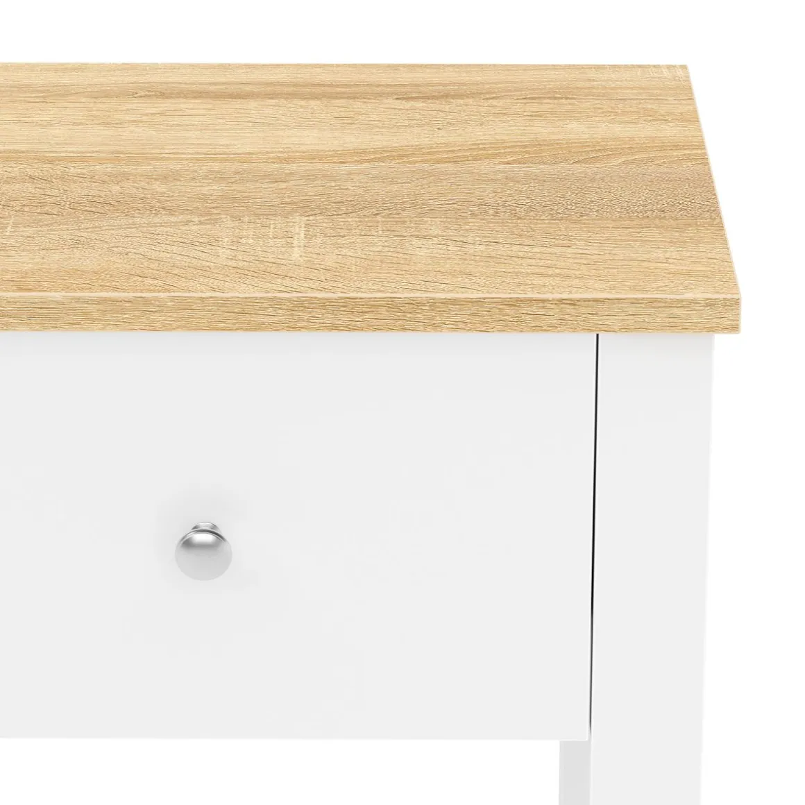 Konsolentisch ARLES 80 x 30 x 74 cm weiss