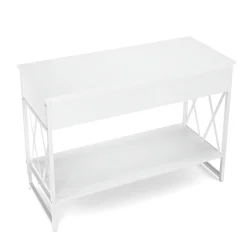 Konsolentisch ASHER 107 x 76 cm weiss