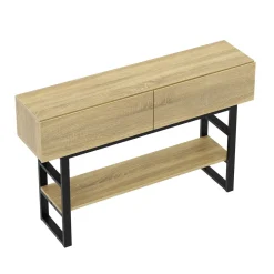 Konsolentisch BRANOR 120 x 75 cm braun