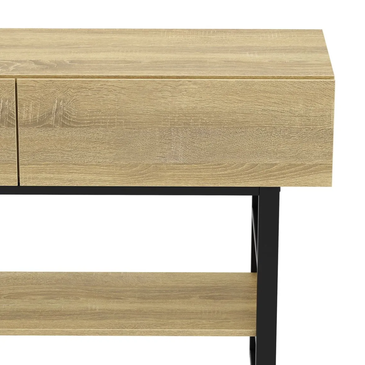 Konsolentisch BRANOR 120 x 75 cm braun