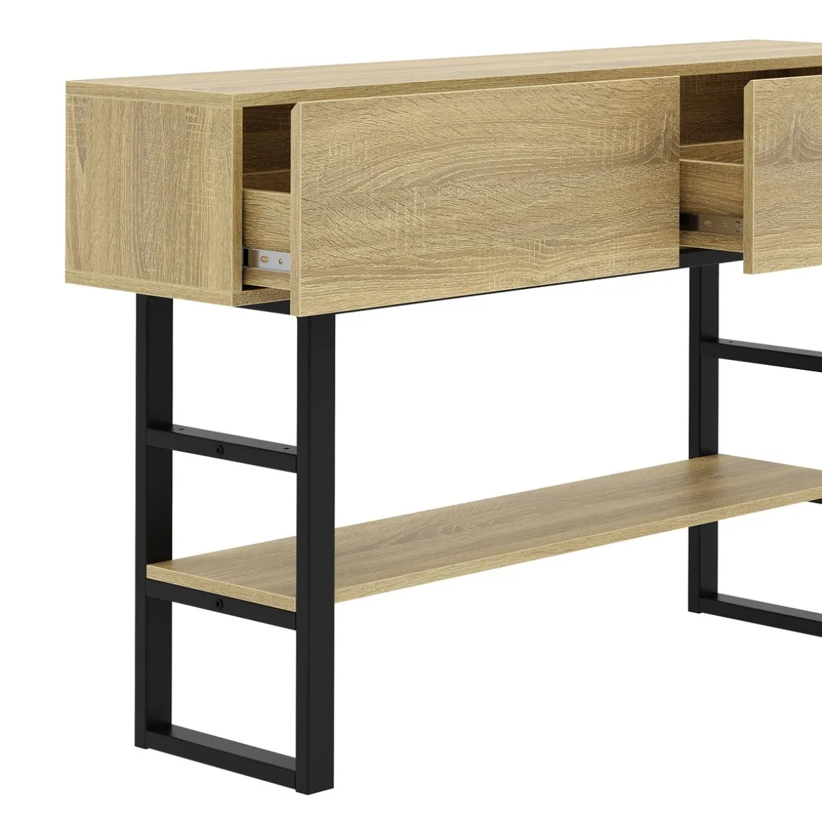 Konsolentisch BRANOR 120 x 75 cm braun