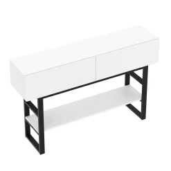 Konsolentisch BRANOR 120 x 75 cm weiss