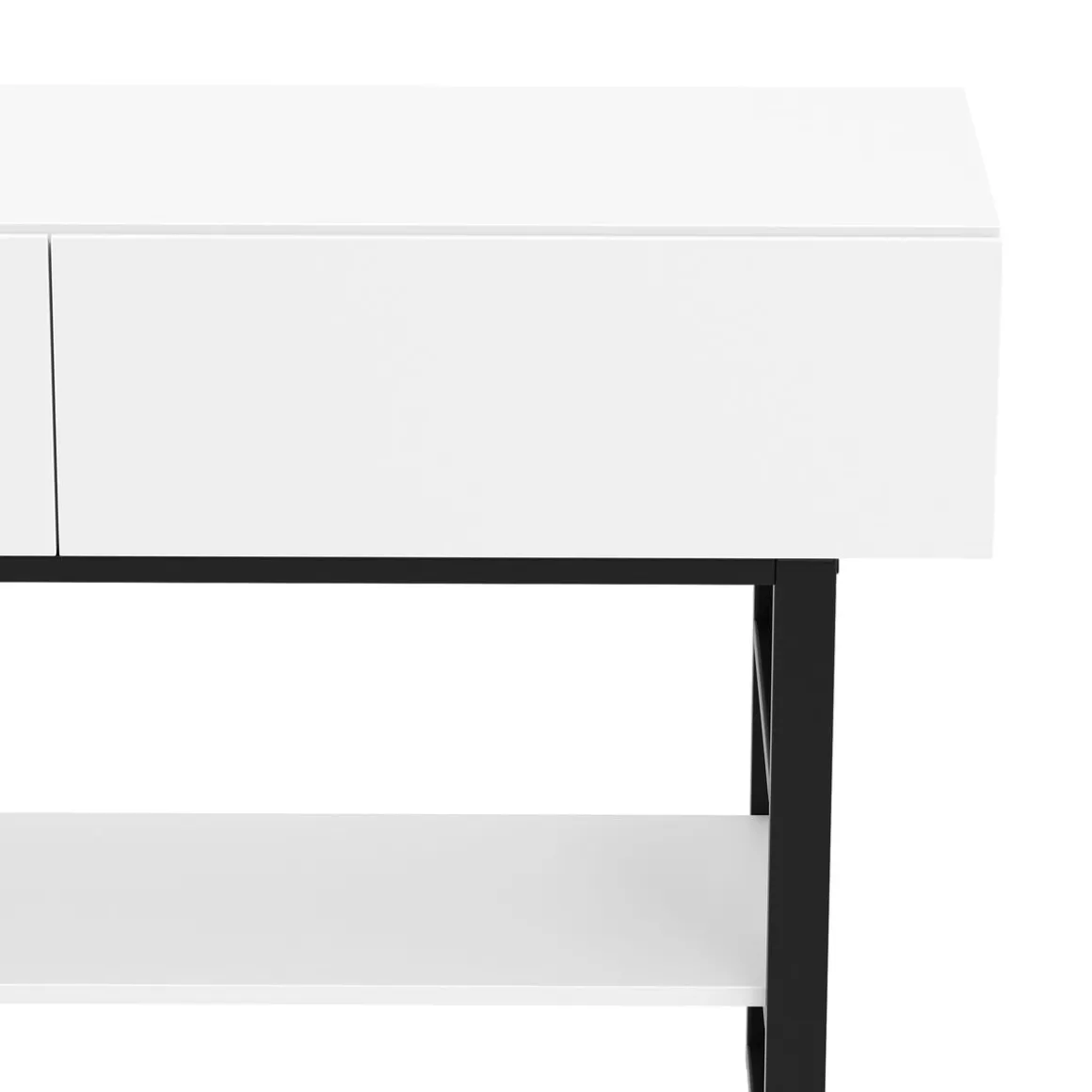 Konsolentisch BRANOR 120 x 75 cm weiss
