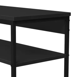 Konsolentisch CALMAN 80 x 75 cm schwarz