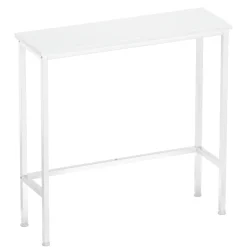 Konsolentisch CONSOLA 75 x 75 cm weiss
