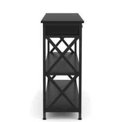 Konsolentisch EDMAR 100 x 80 cm schwarz