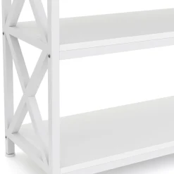 Konsolentisch EDMAR 100 x 80 cm weiss