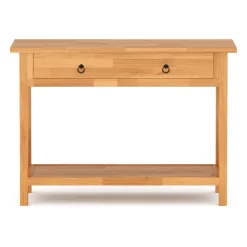 Konsolentisch Holz CEDAR 107 x 76 cm natur