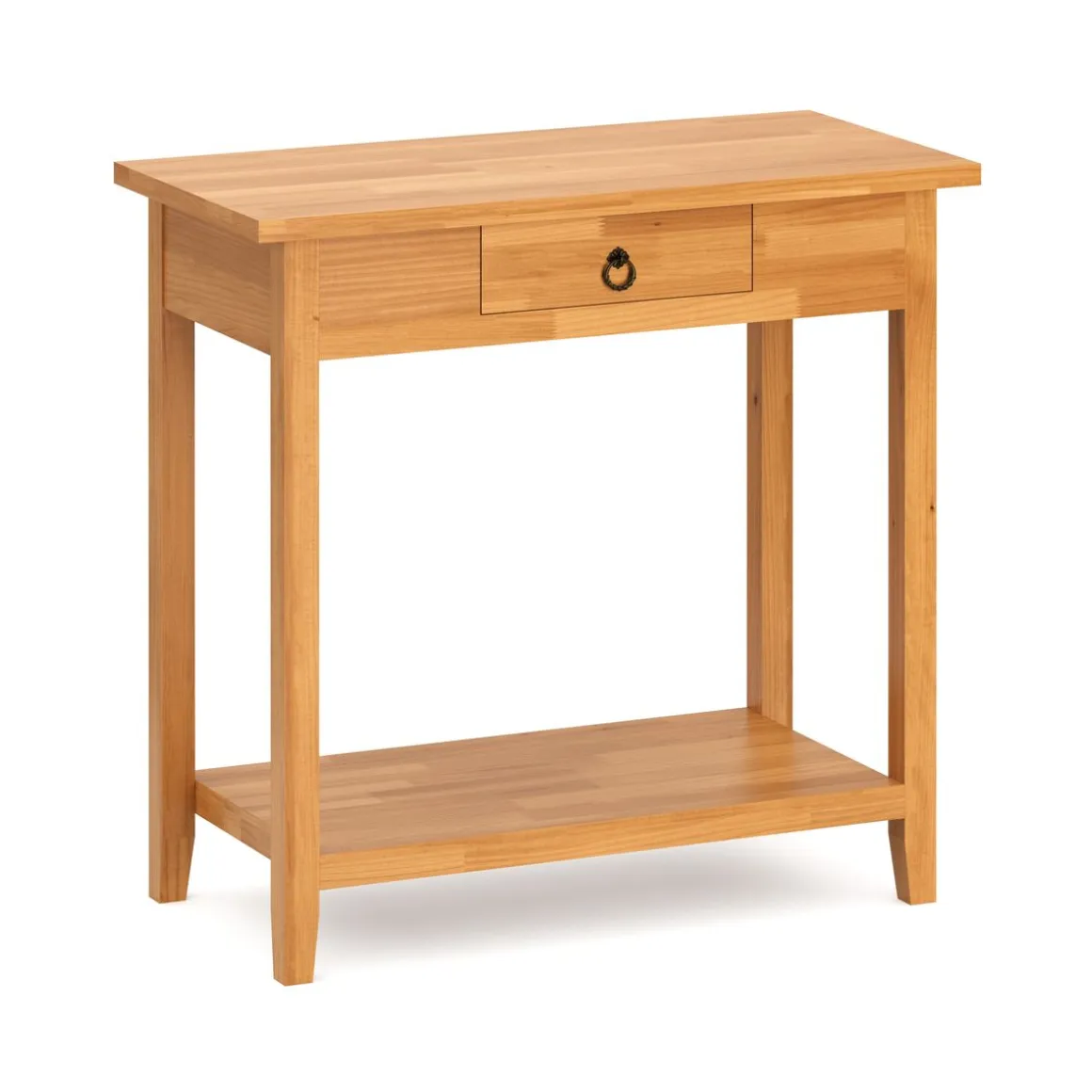 Konsolentisch Holz LUCENT 80 x 76 cm natur