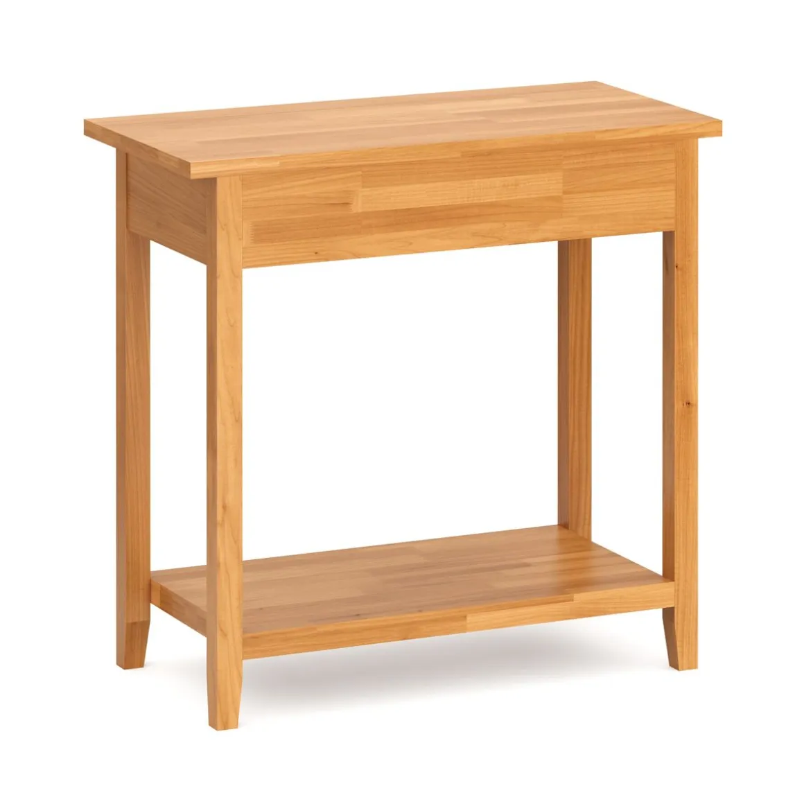 Konsolentisch Holz LUCENT 80 x 76 cm natur