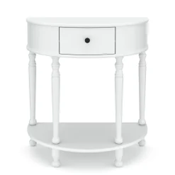 Konsolentisch Holz REGENCY 66 x 71 cm weiss