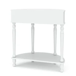 Konsolentisch Holz REGENCY 66 x 71 cm weiss