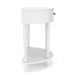 Konsolentisch Holz REGENCY 66 x 71 cm weiss
