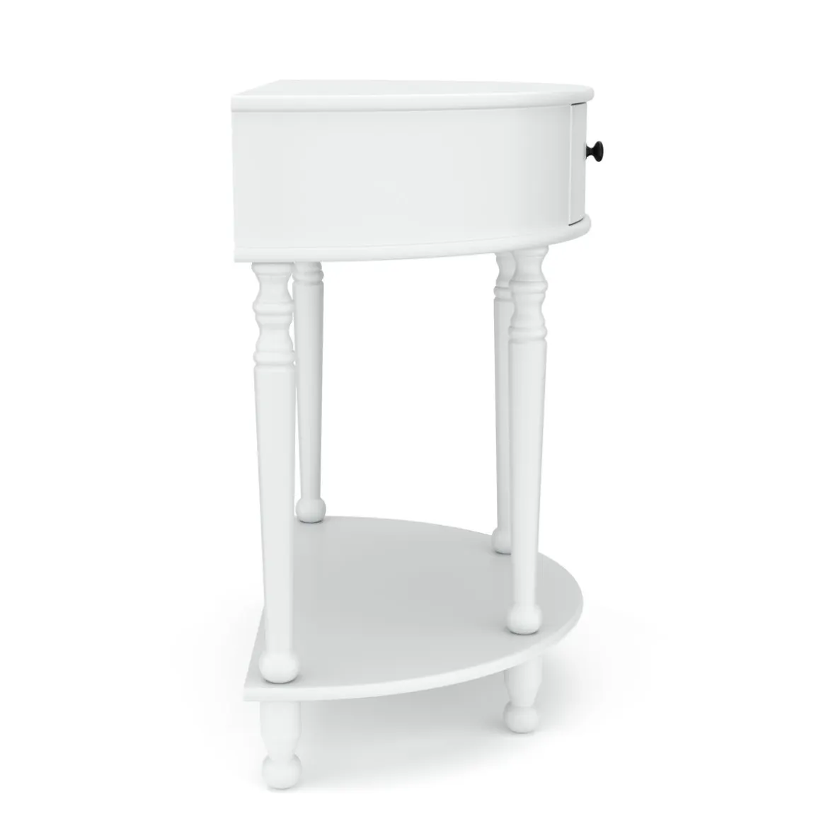Konsolentisch Holz REGENCY 66 x 71 cm weiss