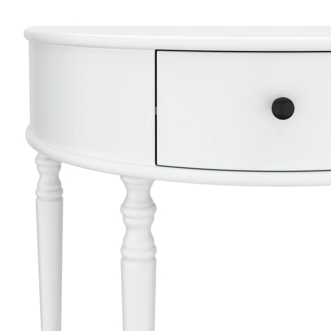 Konsolentisch Holz REGENCY 66 x 71 cm weiss