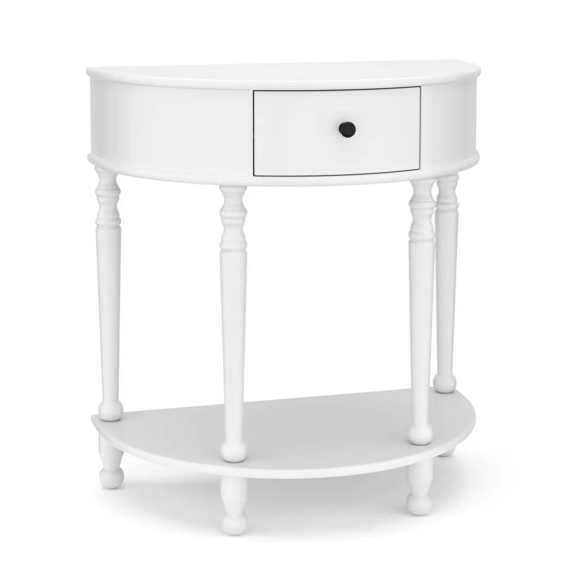 Konsolentisch Holz REGENCY 66 x 71 cm weiss