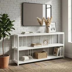 Konsolentisch KLYNT 178 x 90 cm weiss