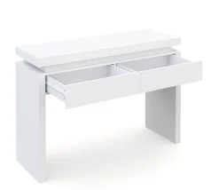Konsolentisch LED FRANCO 120 x 83 cm weiss