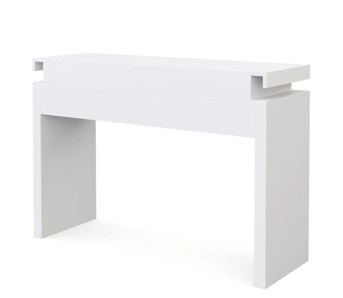 Konsolentisch LED FRANCO 120 x 83 cm weiss