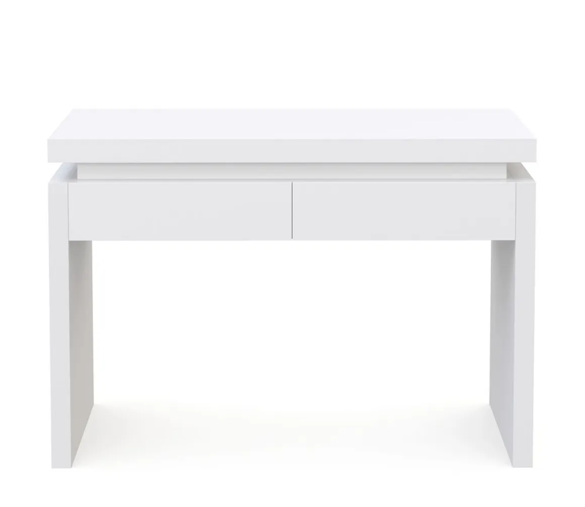 Konsolentisch LED FRANCO 120 x 83 cm weiss