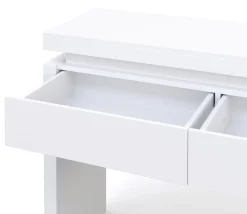 Konsolentisch LED FRANCO 120 x 83 cm weiss