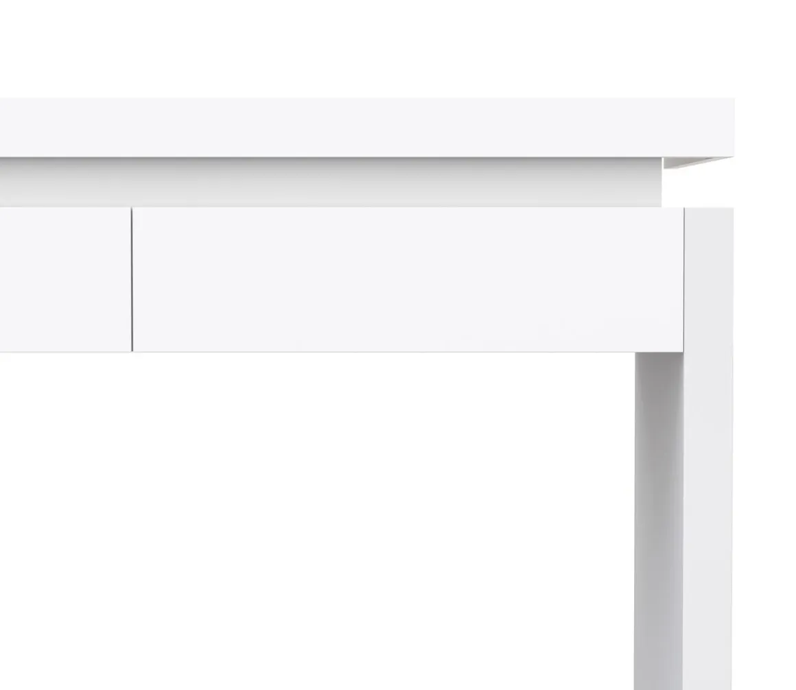Konsolentisch LED FRANCO 120 x 83 cm weiss
