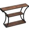 Konsolentisch mit Ablage Vintage BONITA 120 x 80 cm
