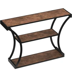 Konsolentisch mit Ablage Vintage BONITA 120 x 80 cm