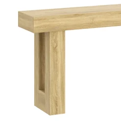 Konsolentisch STONEWARD 160 x 85 cm braun