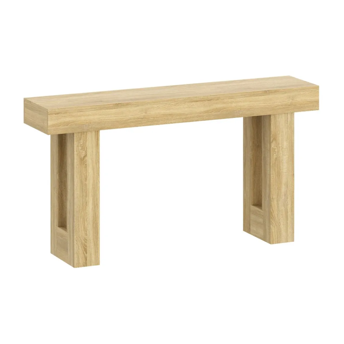 Konsolentisch STONEWARD 160 x 85 cm braun