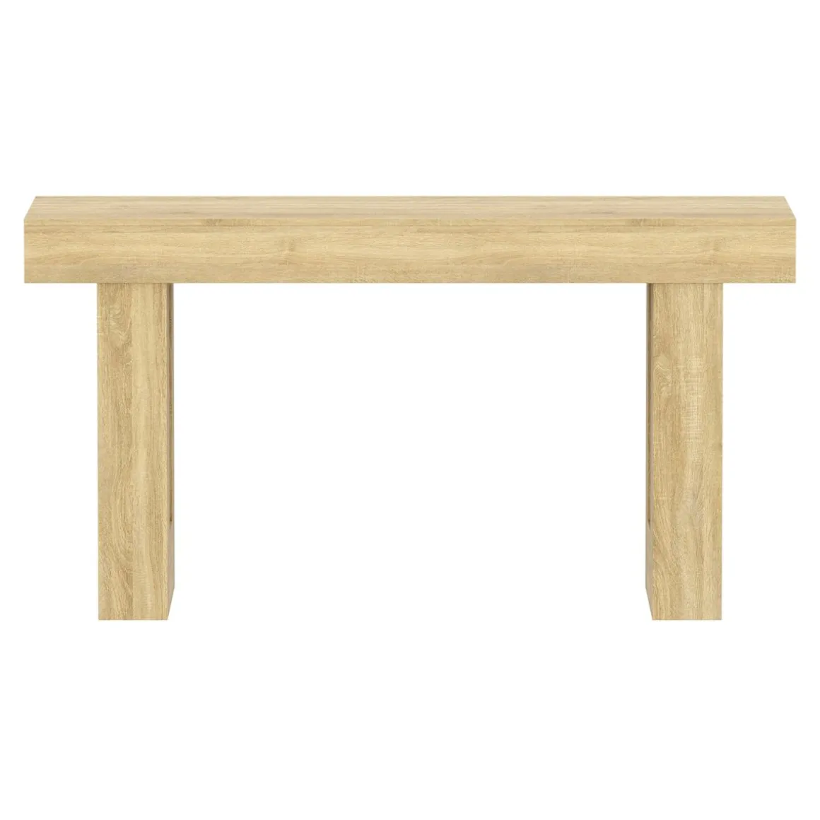 Konsolentisch STONEWARD 160 x 85 cm braun