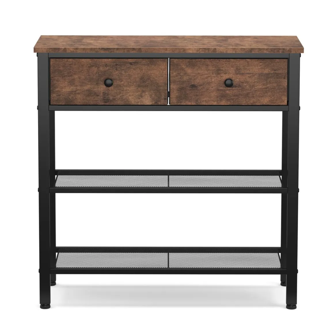 Konsolentisch Vintage BONITA mit Schubladen 75 x 75 cm