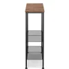 Konsolentisch Vintage BONITA mit 3 Ablagen 75 x 75 cm