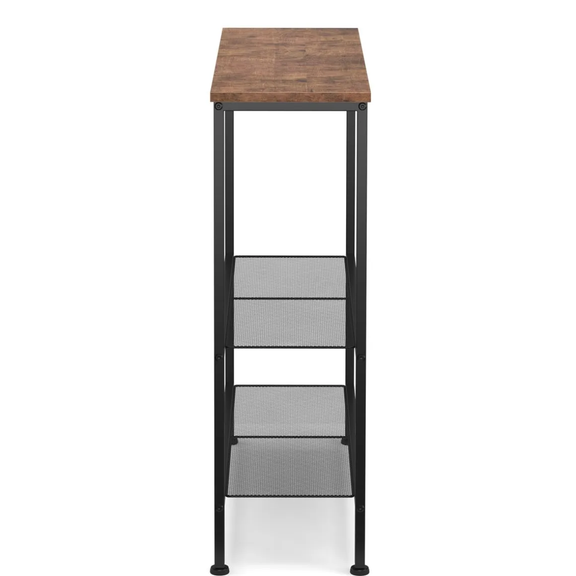 Konsolentisch Vintage BONITA mit 3 Ablagen 75 x 75 cm