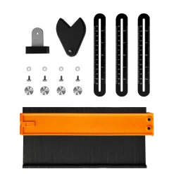 Konturenlehre 25 cm orange