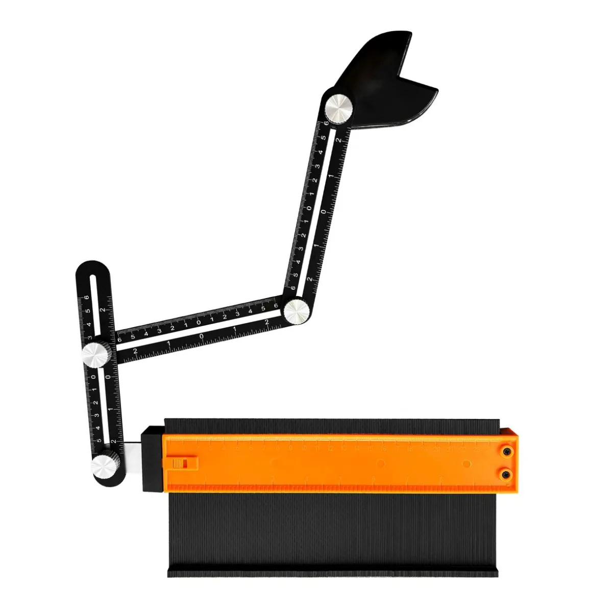 Konturenlehre 25 cm orange