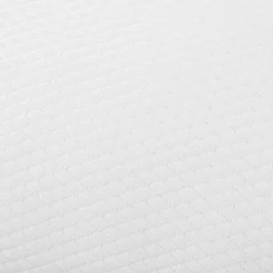 Kopfkissen 2er Set 80 x 40 cm weiss/gold
