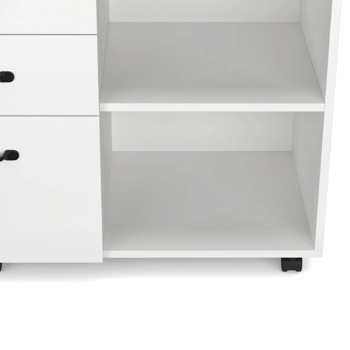 Korpus Aktenschrank ORMEX mit 3 Schubladen und 2 Fächern weiss