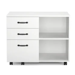 Korpus Aktenschrank ORMEX mit 3 Schubladen und 2 Fächern weiss