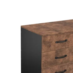 Korpus Aktenschrank Vintage BONITA mit 3 Schubladen und 2 Fächern