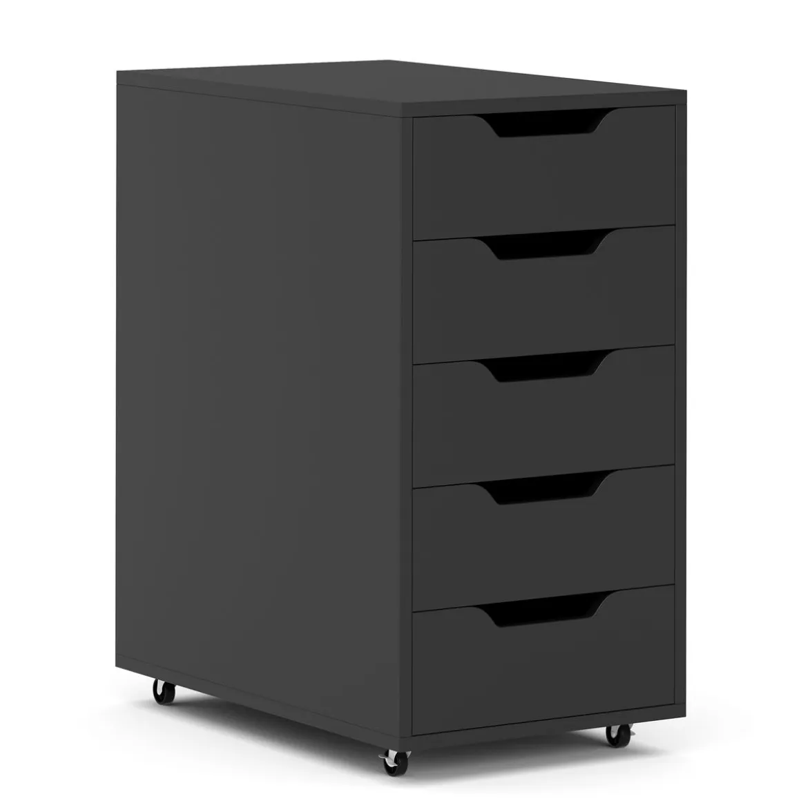 Korpus BEMI 5 Schubladen schwarz