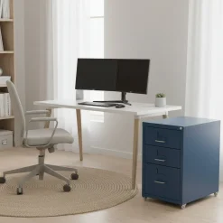 Korpus CUBIX 3 Schubladen dunkelblau