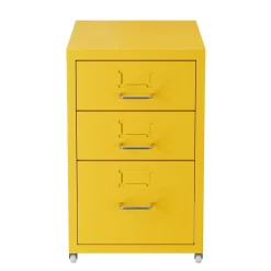 Korpus CUBIX 3 Schubladen gelb