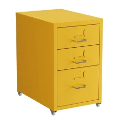 Korpus CUBIX 3 Schubladen gelb