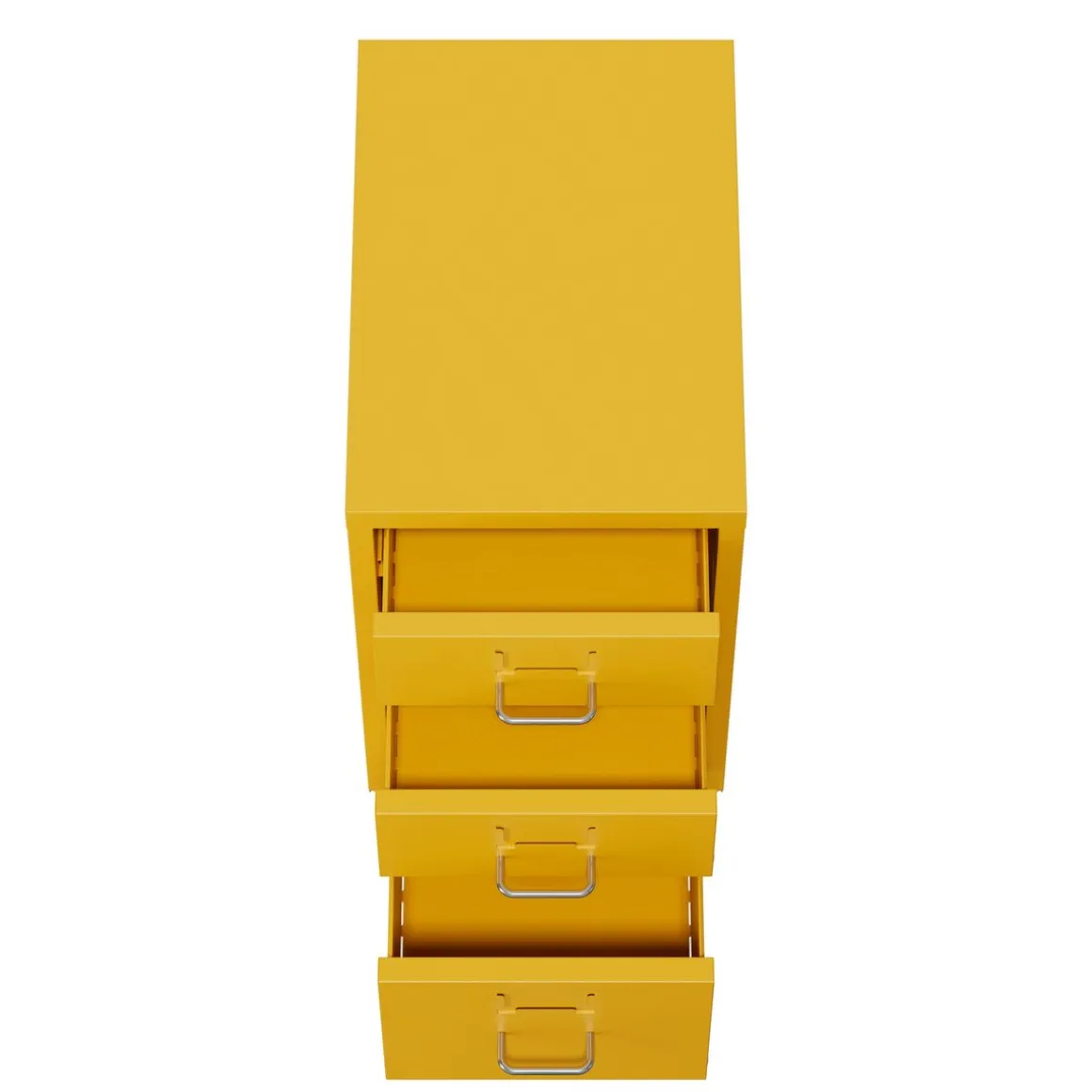 Korpus CUBIX 3 Schubladen gelb