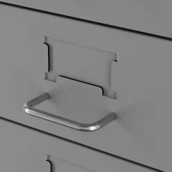 Korpus CUBIX 5 Schubladen grau