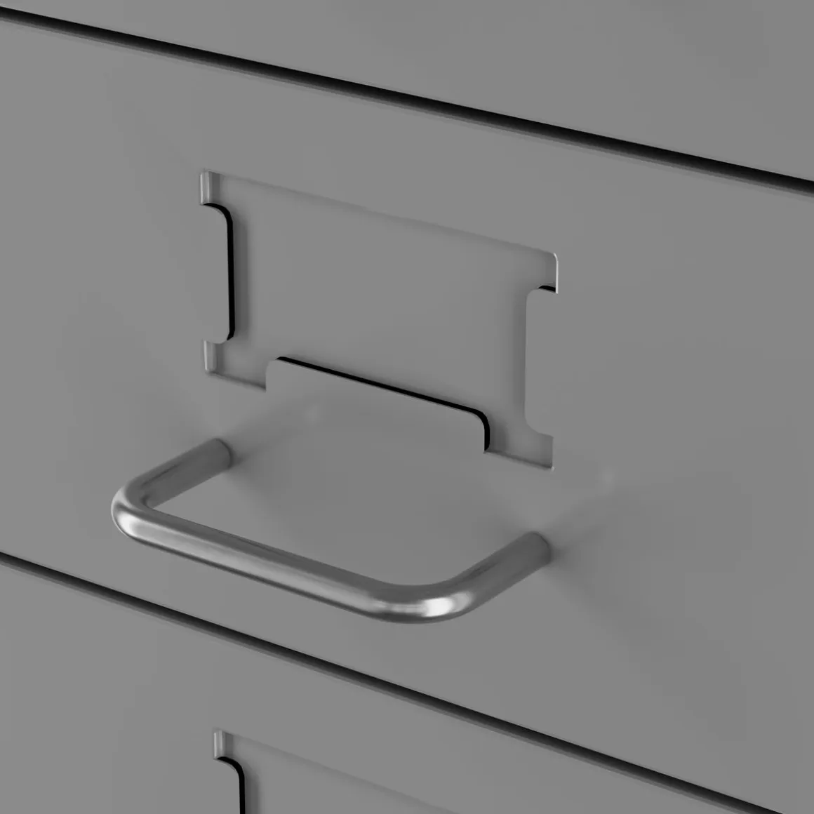 Korpus CUBIX 5 Schubladen grau