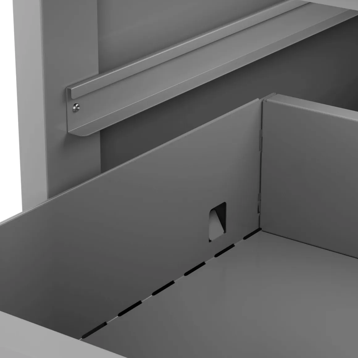 Korpus CUBIX 5 Schubladen grau