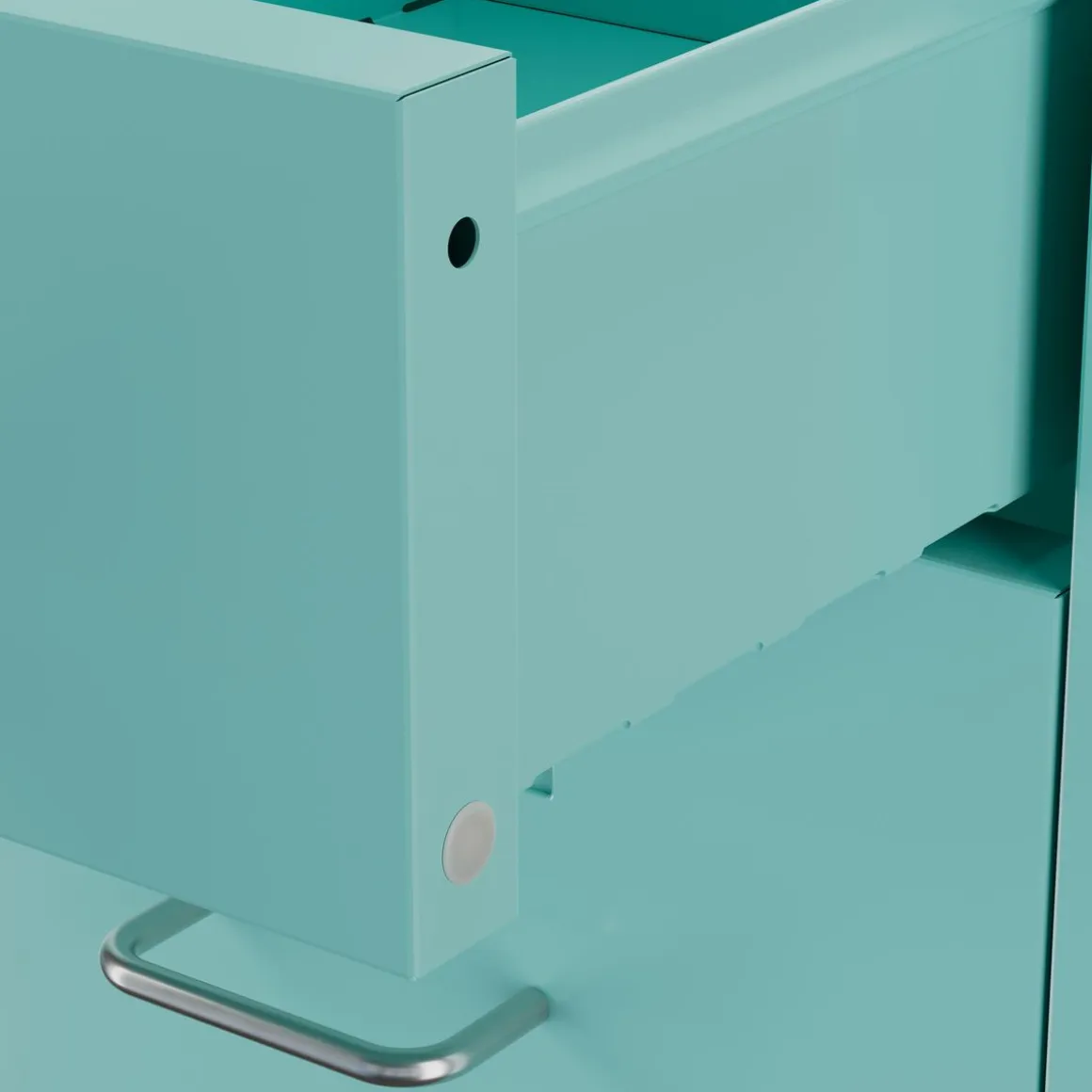 Korpus CUBIX 3 Schubladen mintgrün