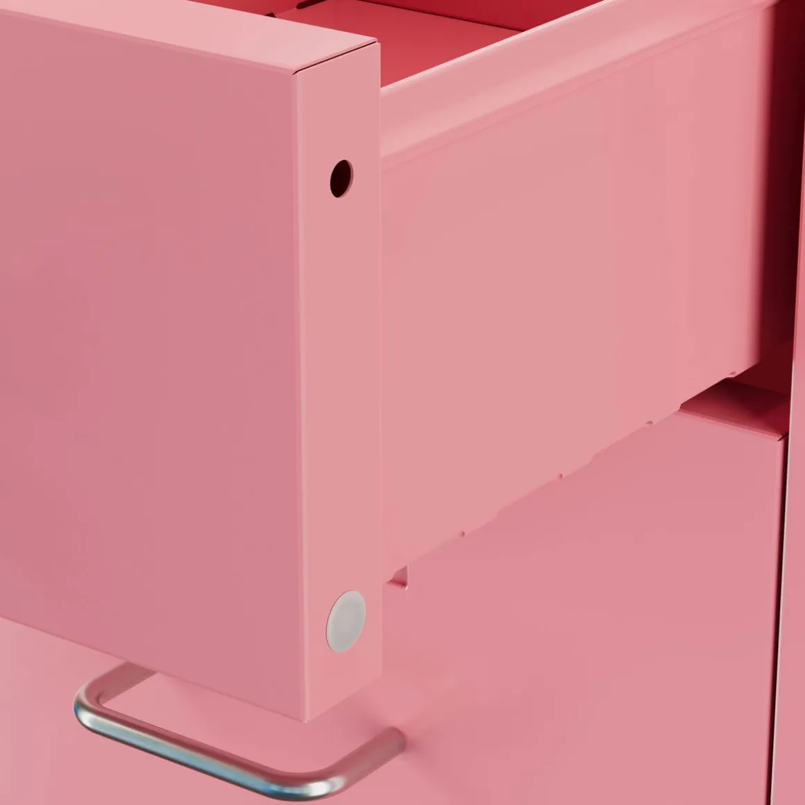 Korpus CUBIX 3 Schubladen rosa
